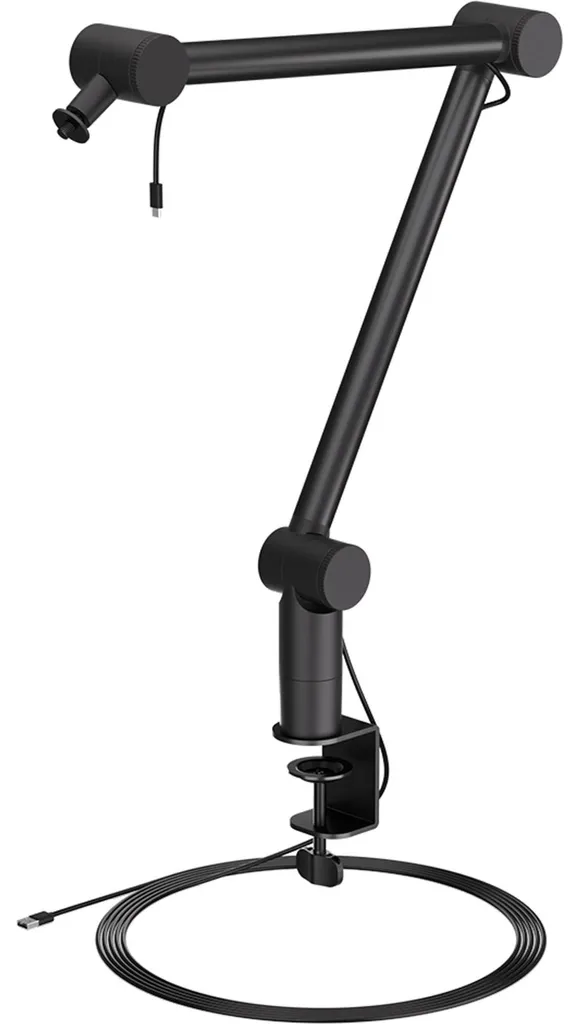 Bras de Micro de Studio Articulé - Support de Table Endorfy 74x74mm Noir