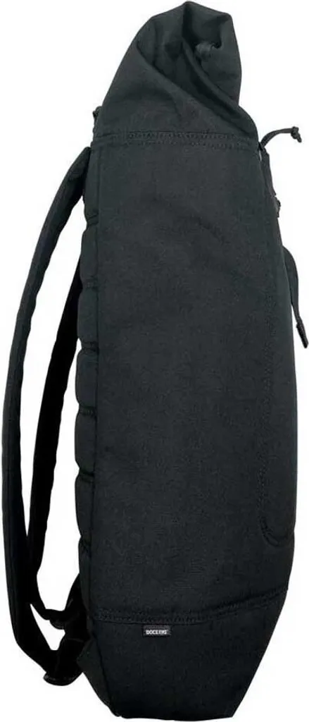 Sac à dos Dockers Roll Up Noir Durable - Fermeture Ajustable Taille Unique - 4