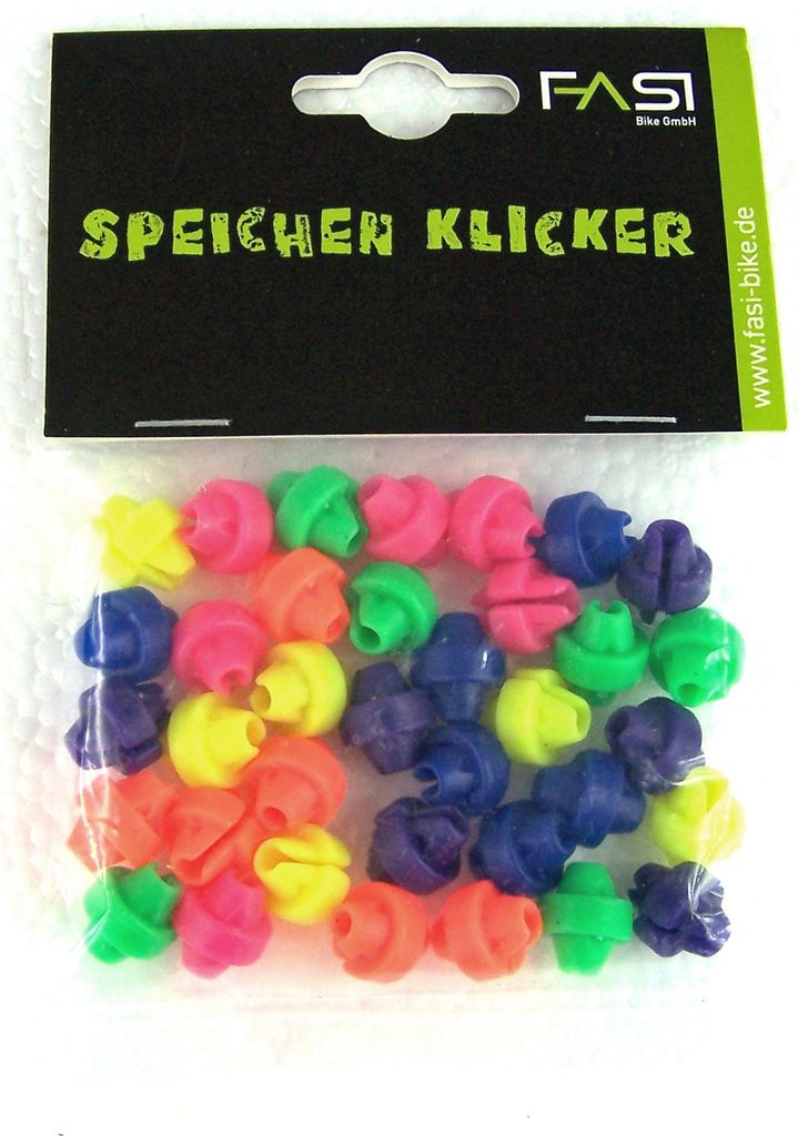 Fasi Speichenklicker Bunt 36 Stück Produktbild 