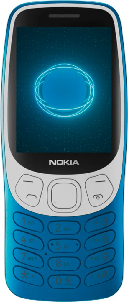 Nokia 3210 4G Bleu Fonctionnel avec Batterie Longue Durée et Bluetooth