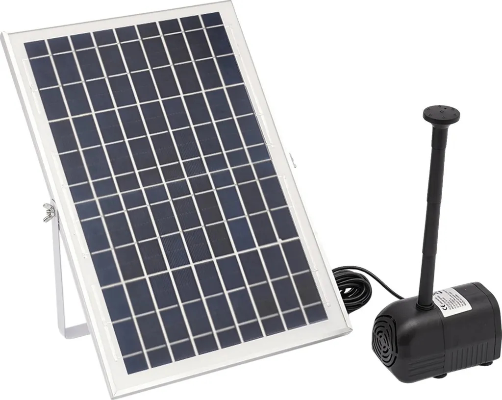 Pompe solaire de puits 1000 l/h : finissez-en avec les factures 17V