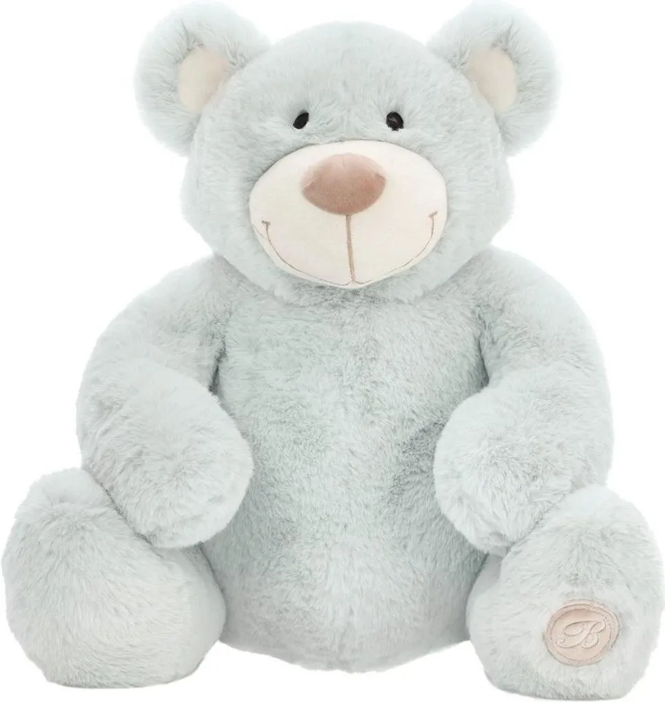Ours en peluche menthe Jacobe 35 cm - Cadeau de naissance idéal BEPPE