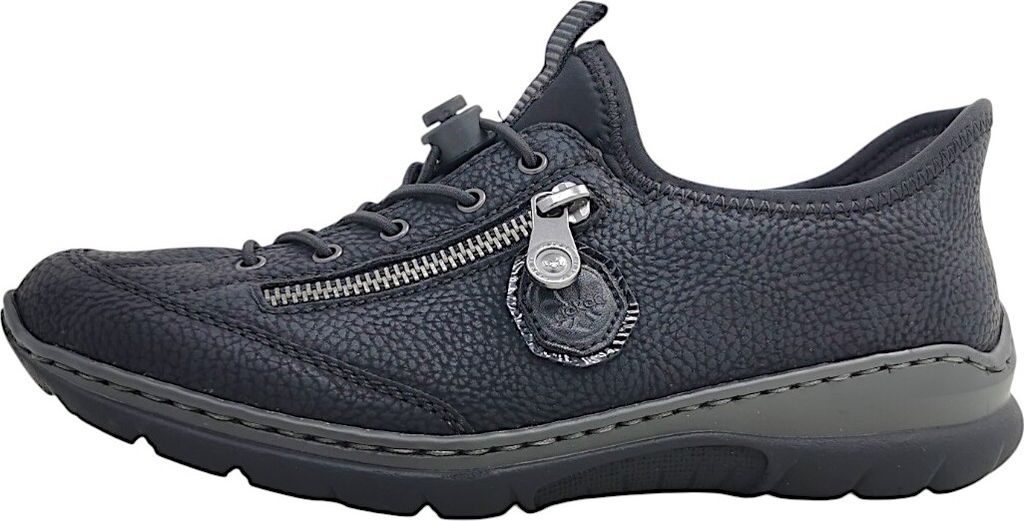 Rieker Slipper Schwarz in Gr. 42