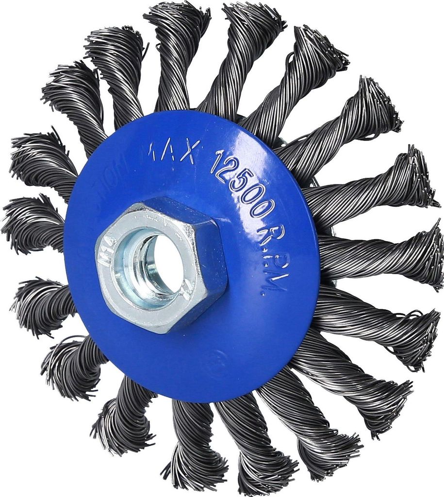 Brilliant Tools Kegelbürste, Ø 100 mm mit M14 x 2,0 mm Aufnahme