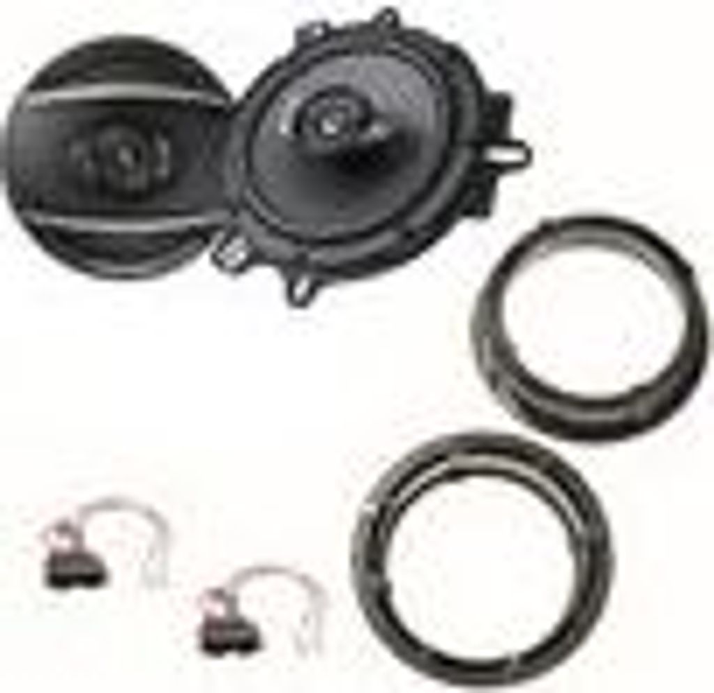 Pioneer TS-A1670F 16,5 cm 3 Wege Lautsprecher Einbauset für Seat Leon 1M Toledo