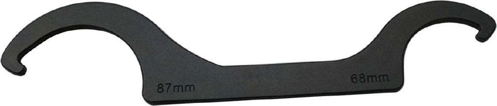 Hakenschlüssel JMP 68-87 mm ohne Gelenk 2 in 1