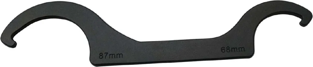 Clé à crochet JMP 68-87 mm sans articulation 2 en 1 pour moto