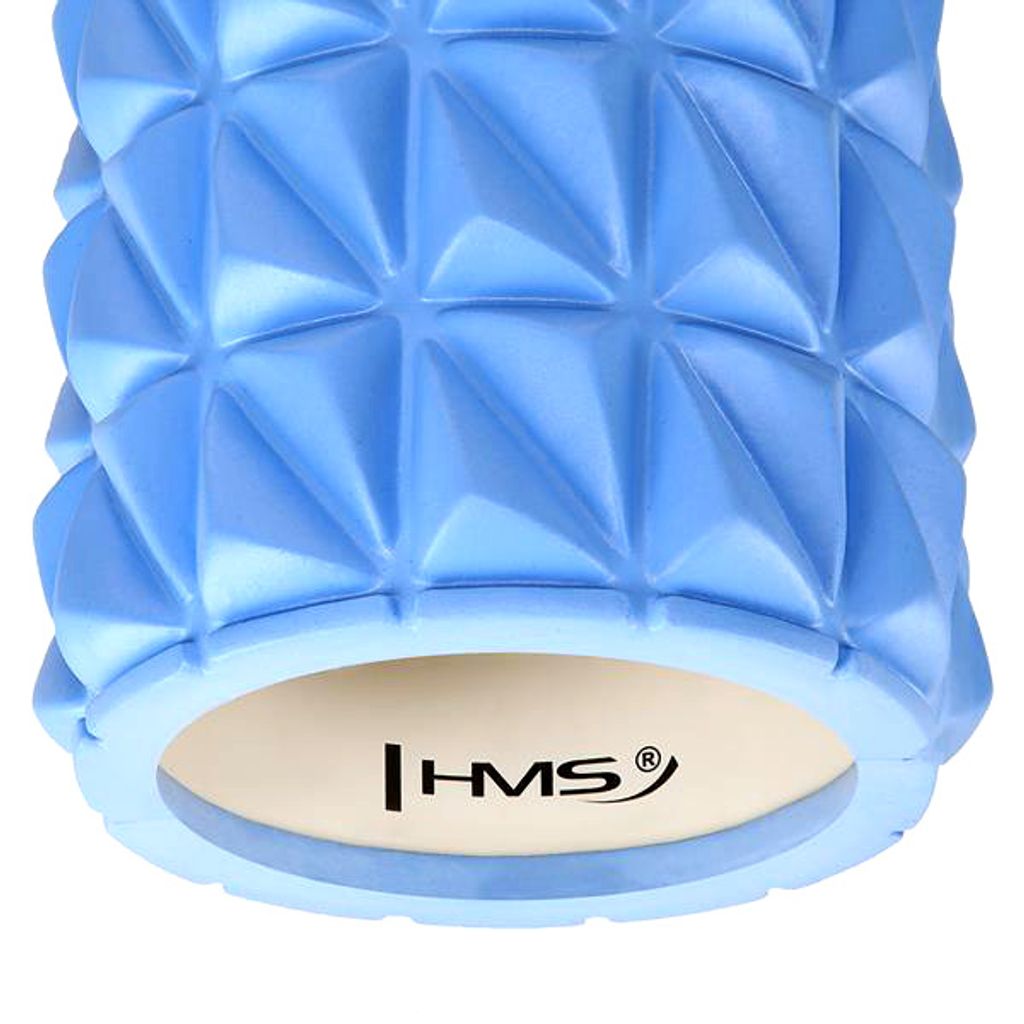 Fitness válec HMS FS205 45 cm, modrý Obrázek produktu 9