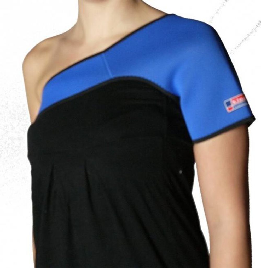 Neopren Bandage für die Schulter blau von Kindmax