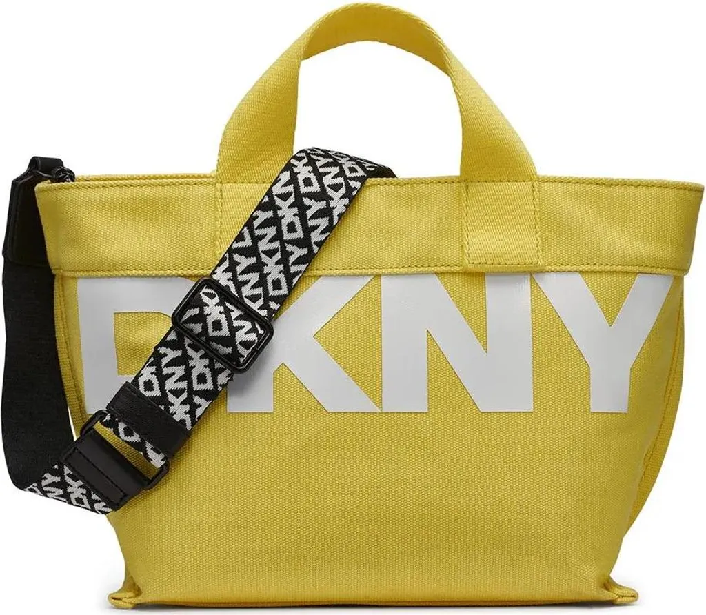 Sac Dkny Brady Jaune - Finis les Sacs Lourds avec ce Modèle en Tissu
