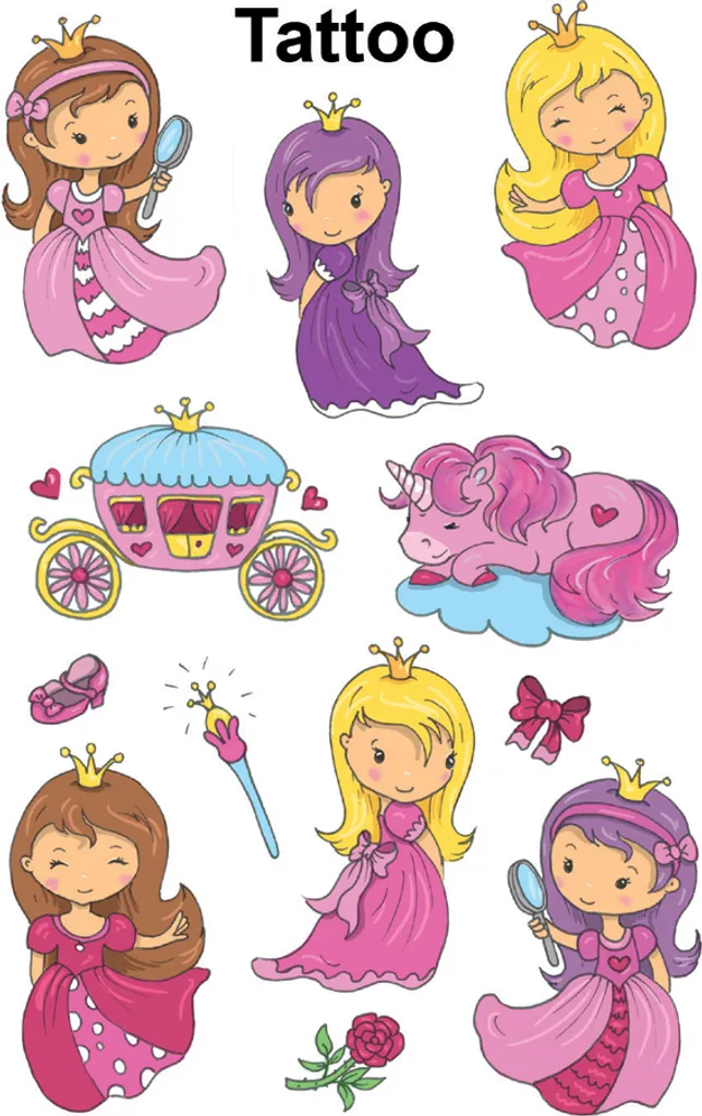 AVERY Zweckform 56943 ZDesign Tatouages Éphémères Sea Life pour Enfants