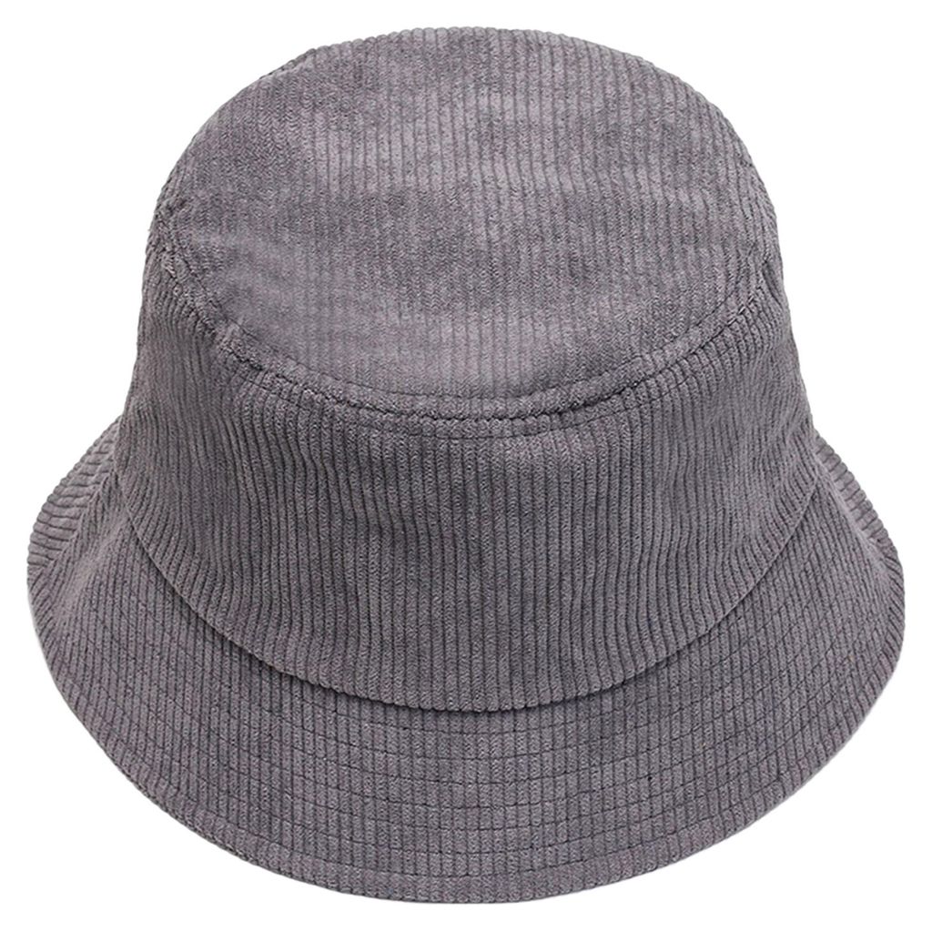 Faltbarer Fischerhut, schlicht, flach, einfarbig, lässig, warm, Cord, Wintermütze für Damen und Herren, ideal für Outdoor-Aktivitäten