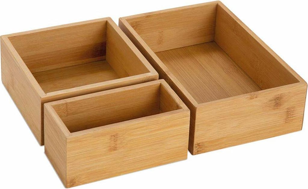 Set 3 Aufbewahrungsboxen 30 x 23 x 7cm ax73022 andrea house