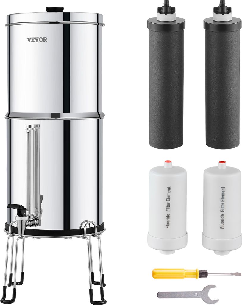VEVOR gravitačný vodný filtračný systém Systém na pracovnú Obrázok produktu 