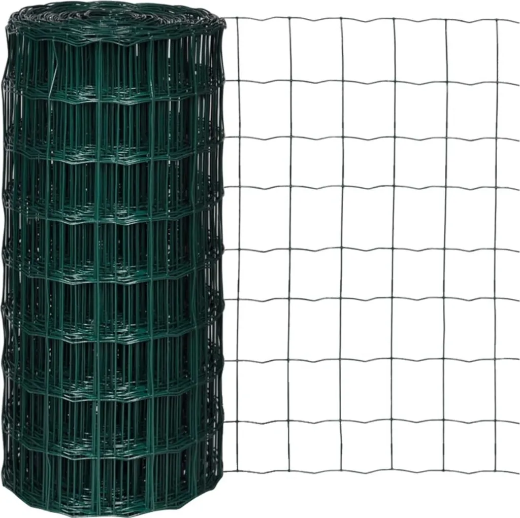 Rete Metallica per Recinti 10m x 0.8m - Estetica e Protezione Giardino - 2