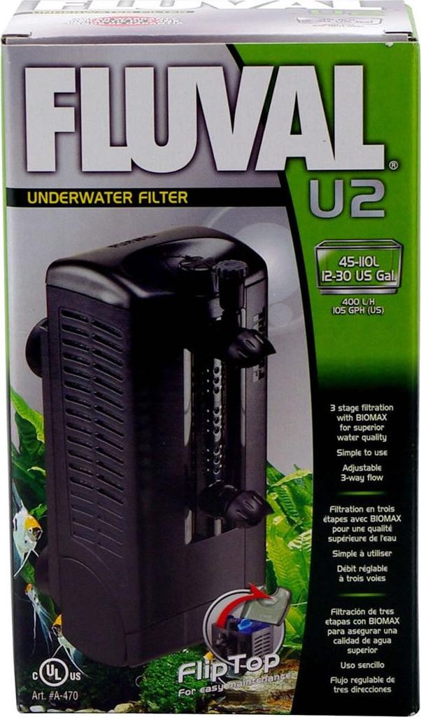Fluval U2, 45 l, 110 l, Süßwasser, Meerwasser, Italien, 90 Produktbild 