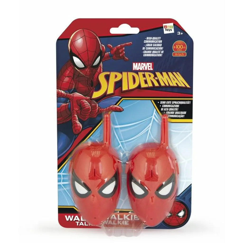 Talkie Walkie Spiderman Incassable - Communication Stable pour Jeunes Fans