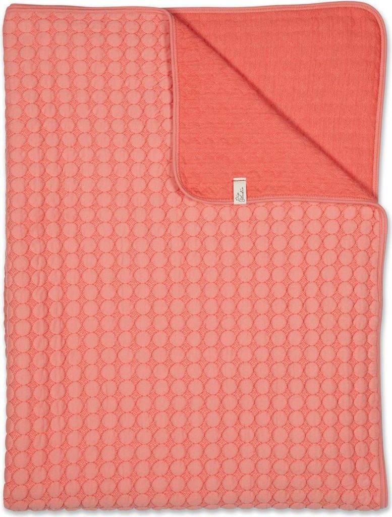 Pip Studio Throw Fill in the dots Farbe Rosa Größe 260x260