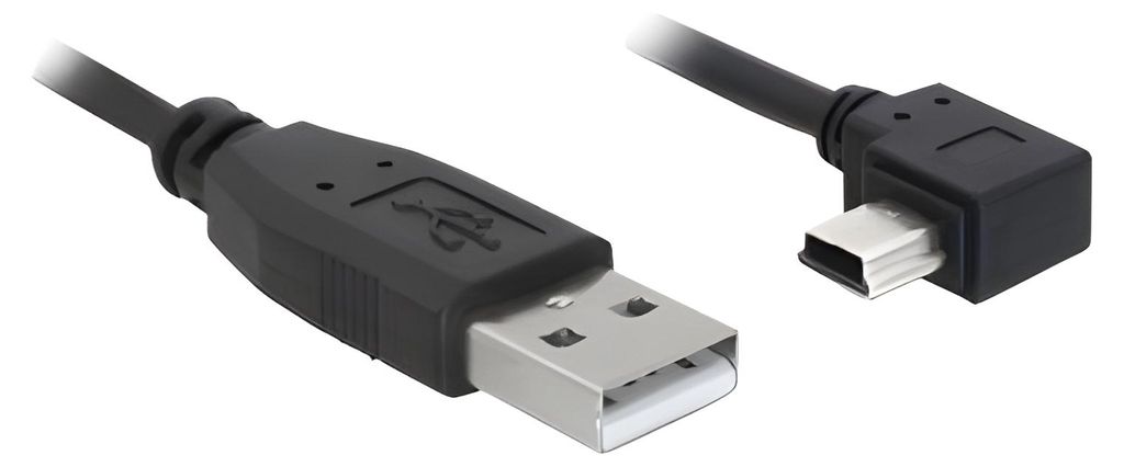DELOCK Cavo USB A -> Mini-B St/St 0,50 m 90° Immagine del prodotto 
