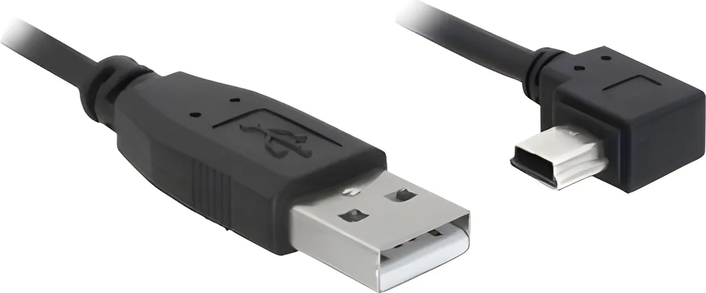 Delock Cavo USB Mini-B Angolato 3m: Il Top per la tua Reflex