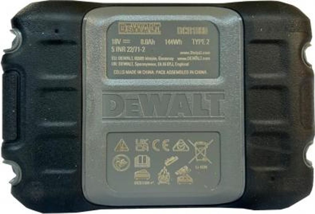 DeWalt DCB1880-XJ Akku 1x8Ah 18V Li-Ion 5035048835753 Produktbild 