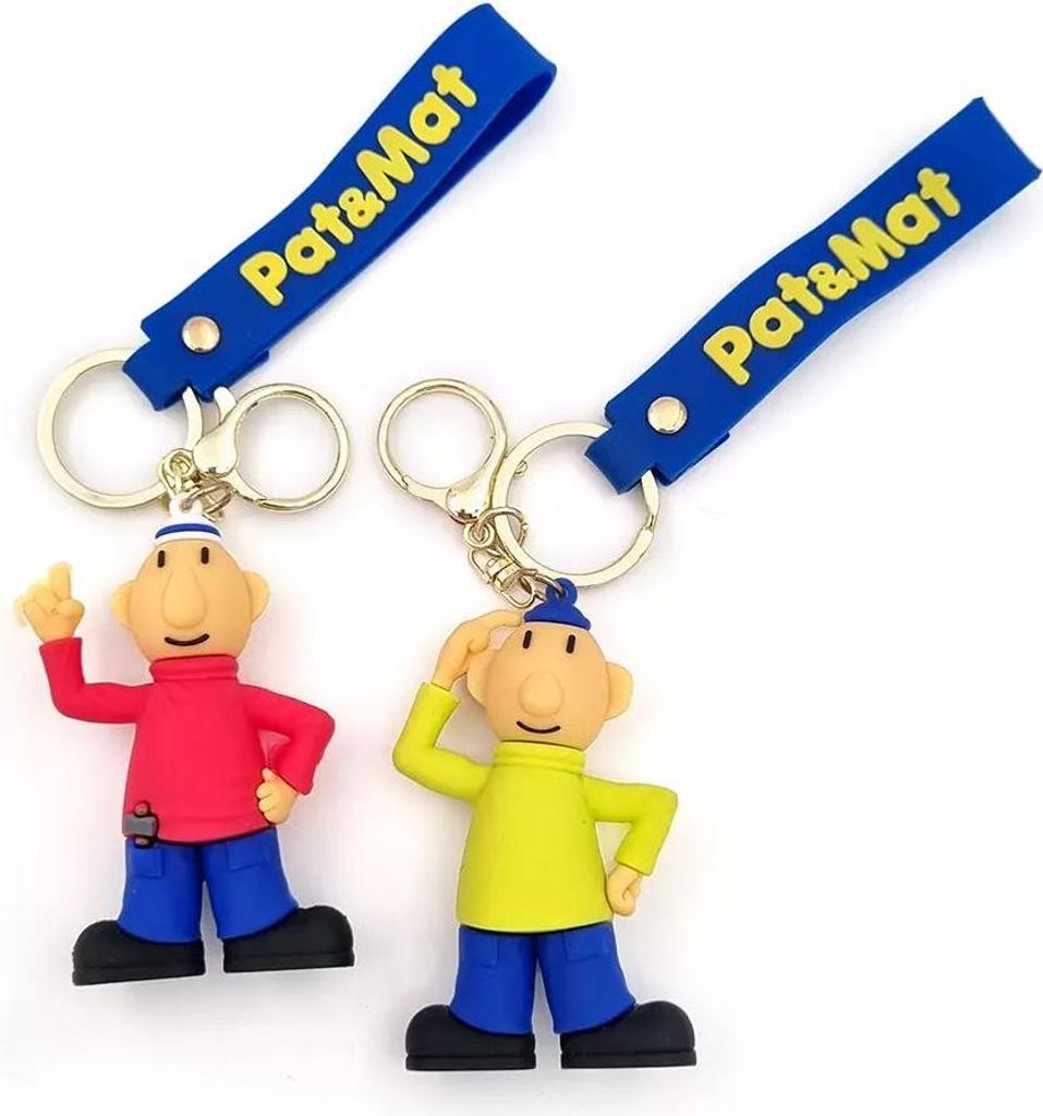 Figurky - Klíčenka - Sousedi Pat a Mat a je to. 2 ks. Obrázek produktu 