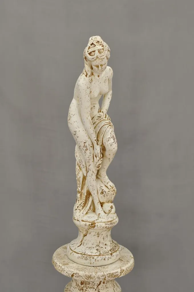 Statue Décorative Figure ULA Debout Objet d'Art pour Salon et Bureau - 7