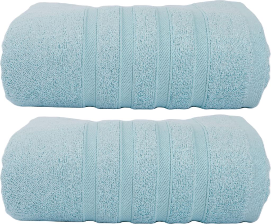 2er Set Saunatücher 70x200 cm Wellness Spa Baumwolle Weich Produktbild 