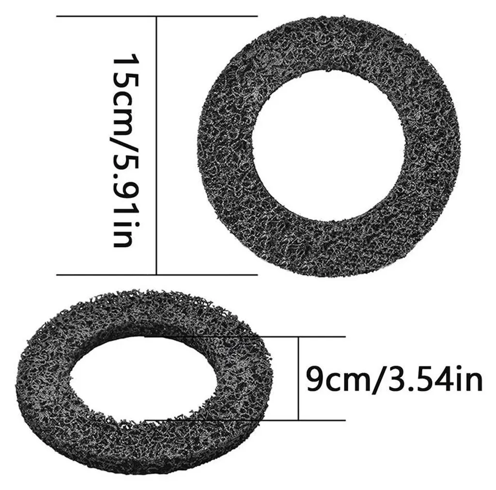 Embout de perceuse pour brossage moyeux de roue et élimination rouille - 5