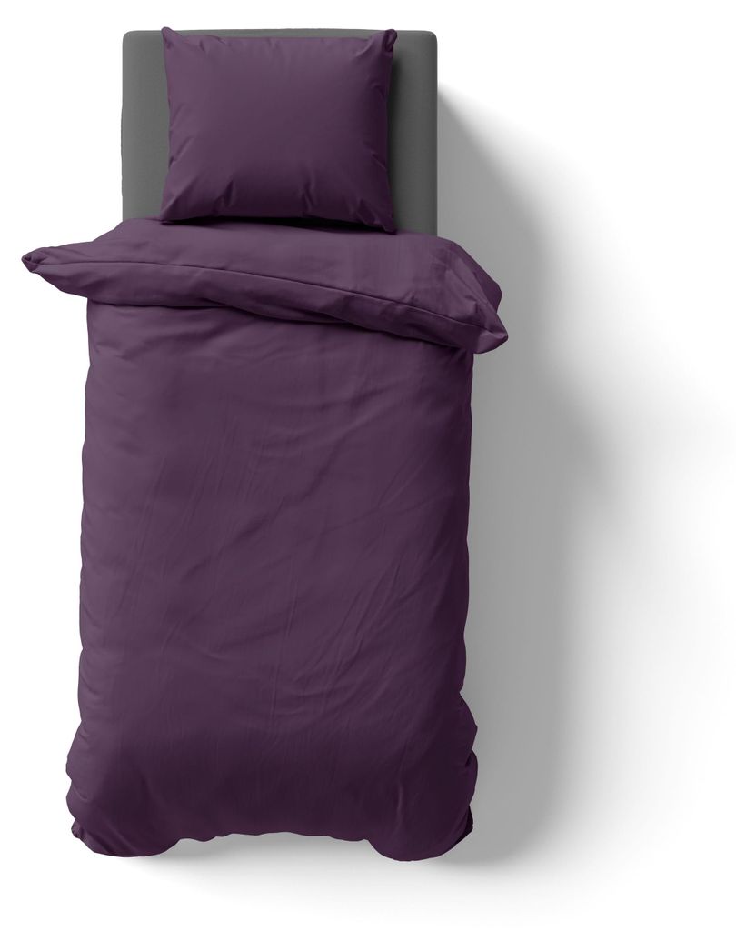2-tlg Mikrofaser UNI Bettwäsche 135x200 + 80x80 cm Produktbild 