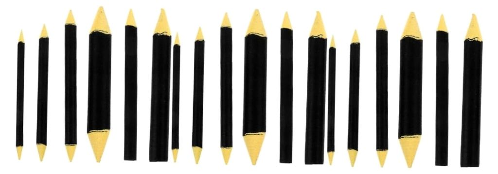 3 Stück Kunst-Radierstift Skizzieren Waschbar Werkzeug Mischen Mischstäbchen Zum Zeichnen Skizzenschärfer Radiergummis, Mischstäbe Papier 6 St...
