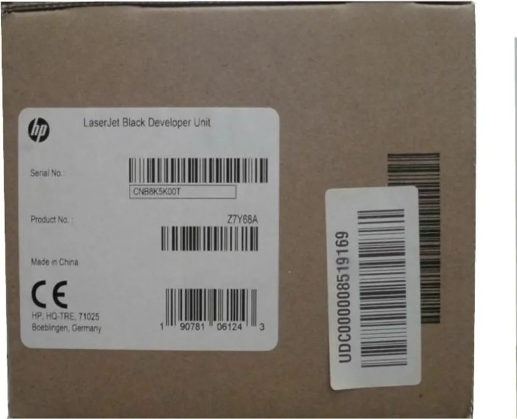 Éliminez les traces noires : unité de développement HP A3 LLC LJ Pro