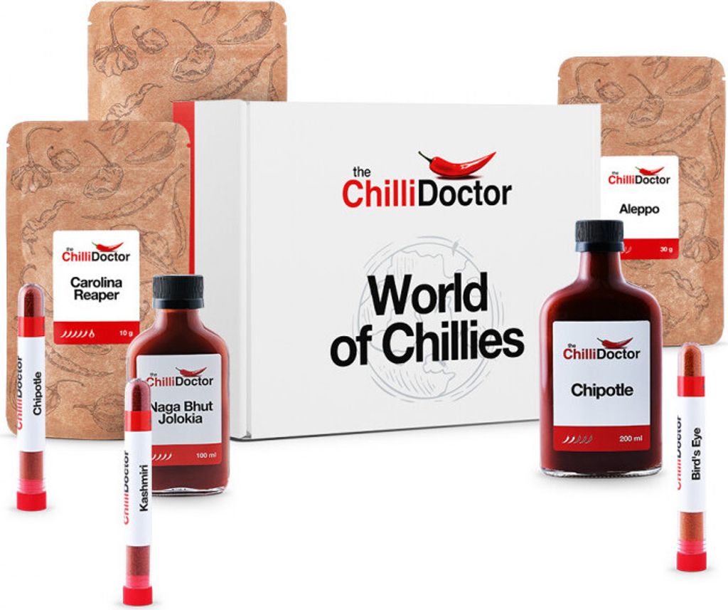 Chilli World The ChilliDoctor s.r.o. World of Chillies - balíček chilli