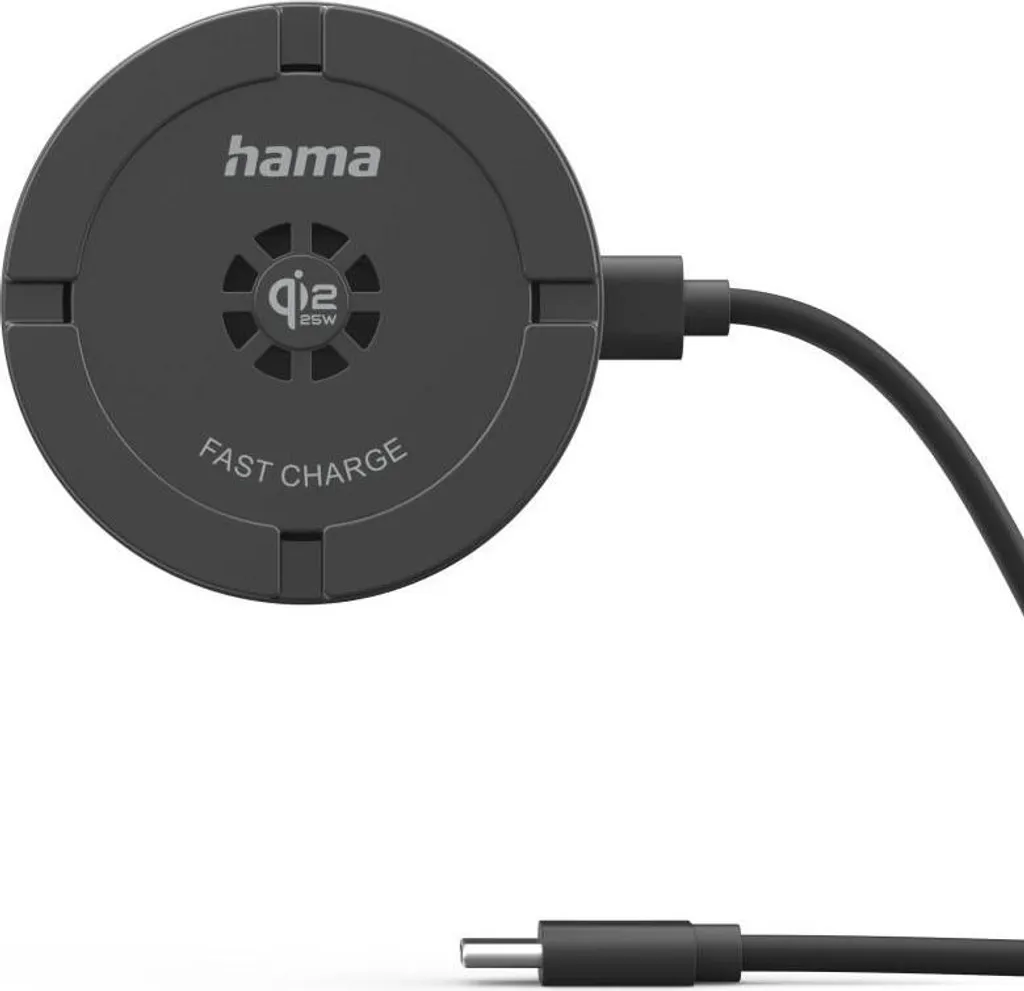 Chargeur sans fil Qi2 25W - Fini les câbles avec la charge rapide noir
