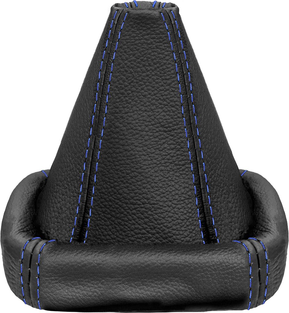 Schaltsack Naht blau Schaltmanschette passend für VW Golf 2 3 Passat 35i Polo 6N Vento 100% Echtleder
