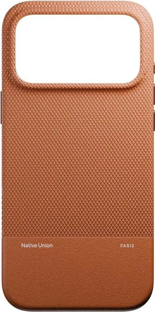 Cover MagSafe iPhone 17 Pro Max Native Union ReClassic Marrone