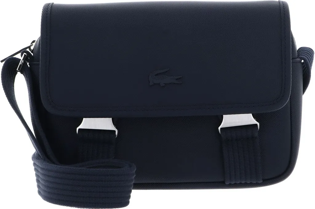 Besace bandoulière Lacoste marine pour homme style Messenger pratique