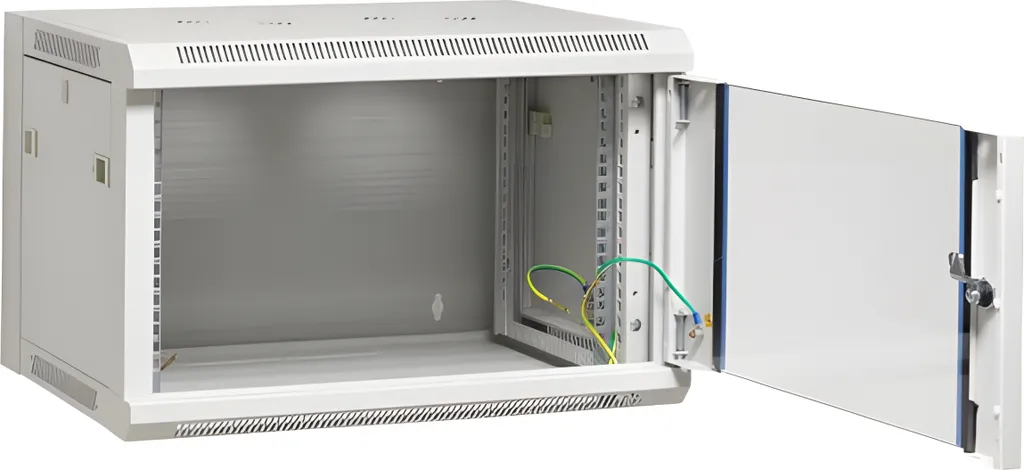 Baie informatique murale 9U 600mm grise EFB pour serveur LAN