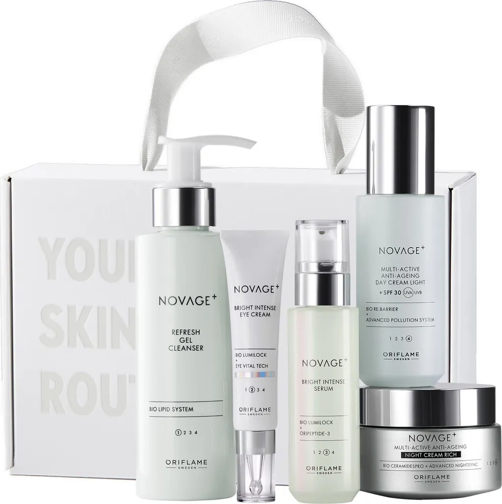 Rituel Anti-âge Oriflame 5 pcs - Solution Rides et Teint Terne