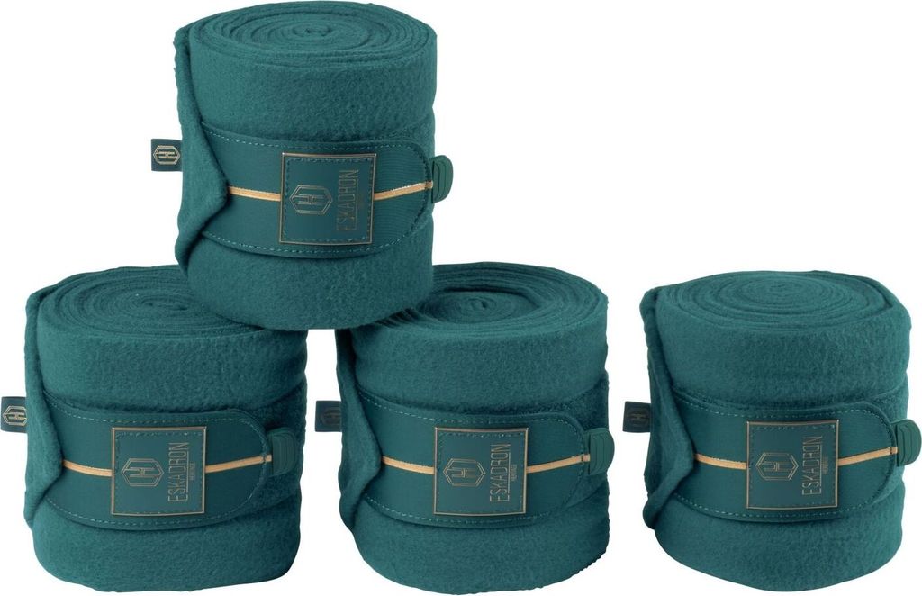 Eskadron HERITAGE Fleecebandagen 4er Set " FLEECE " Größe - Pony Farbe - vintage green