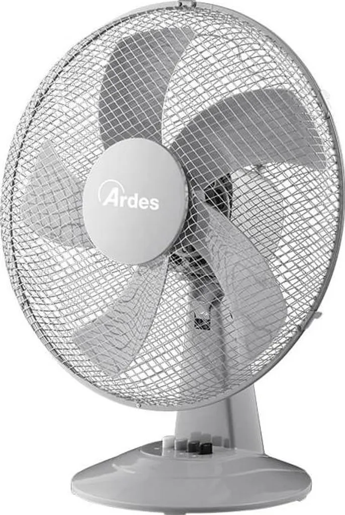 Ventilateur de table ARDES AR5ST40G Gris 40 cm avec 3 vitesses réglables