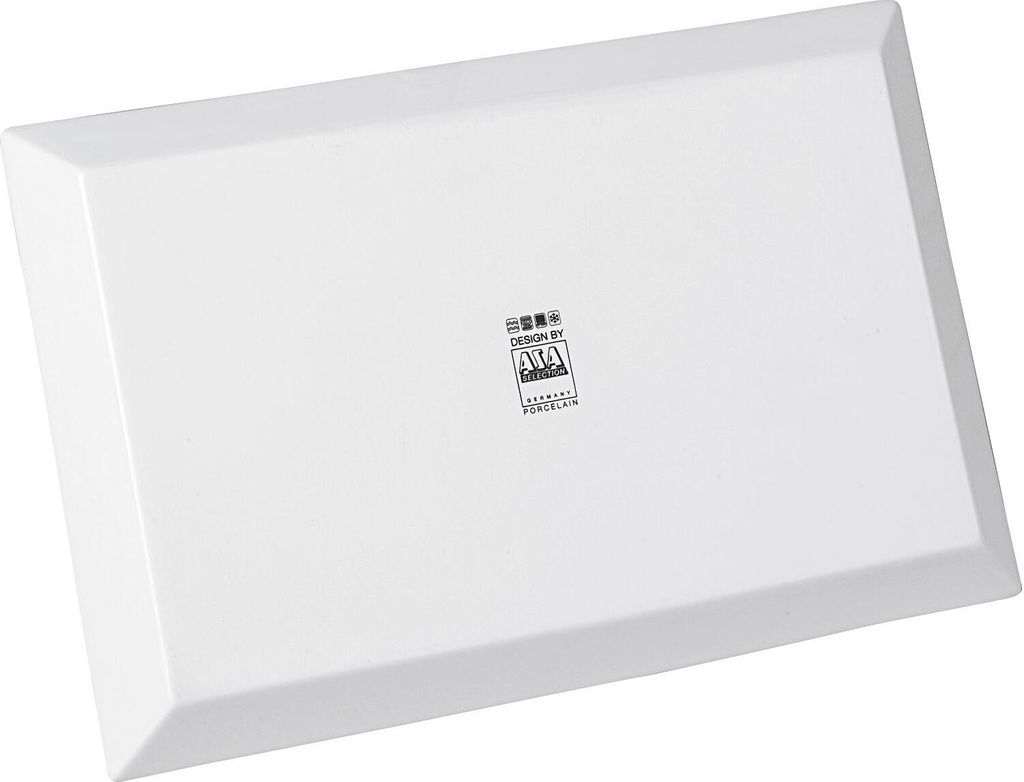 ASA plat de service 34x22x2,5cm blanc Image du produit 