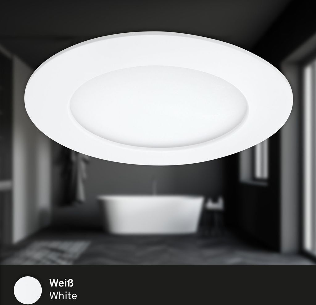 LED vestavné svítidlo BRILONER LEUCHTEN FLAT IN, 6,4 W, 800 Obrázek produktu 2
