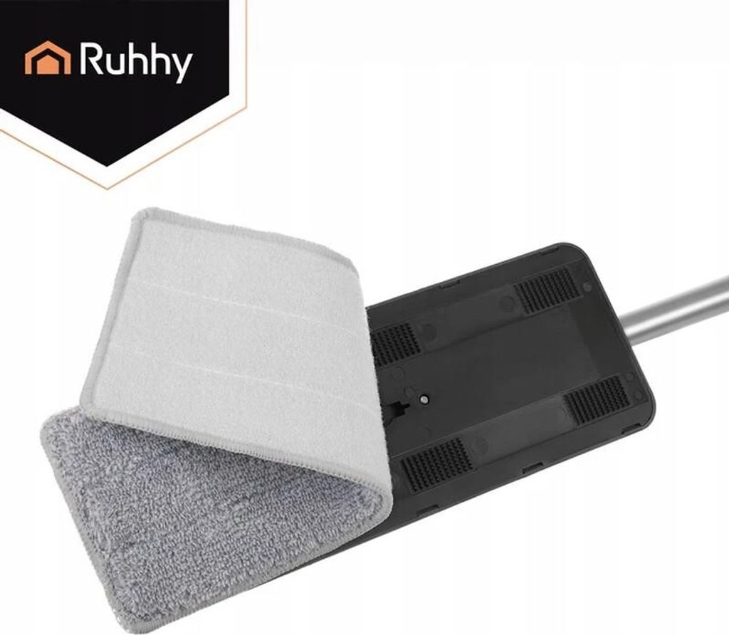 Ruhhy 27394 Vervangende microvezeldoek voor dweil, 32 x Productafbeelding 