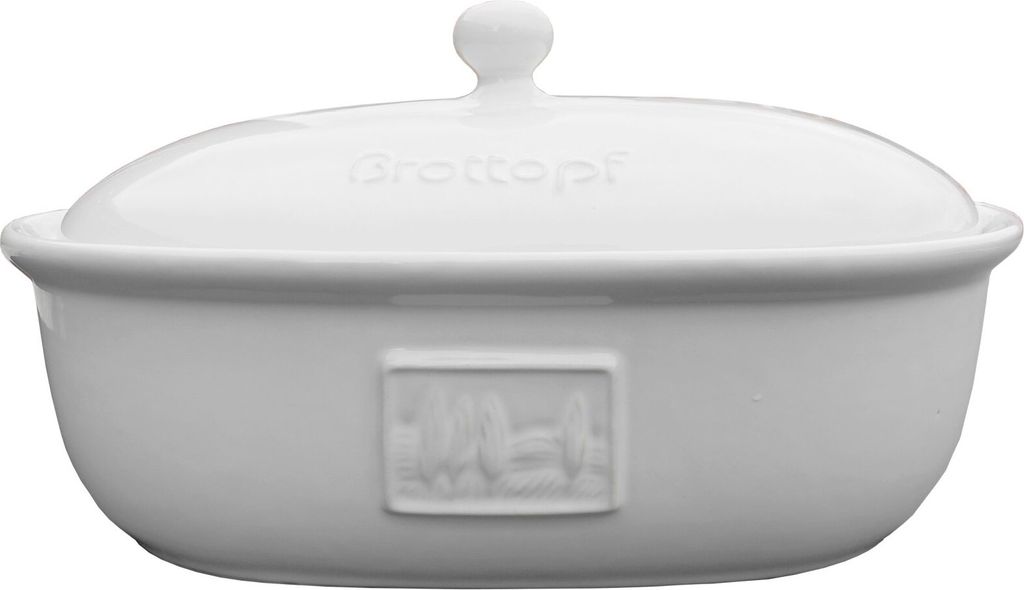 Carl Tode Brottopf Toskana oval aus Keramik – Brotkasten Produktbild 1