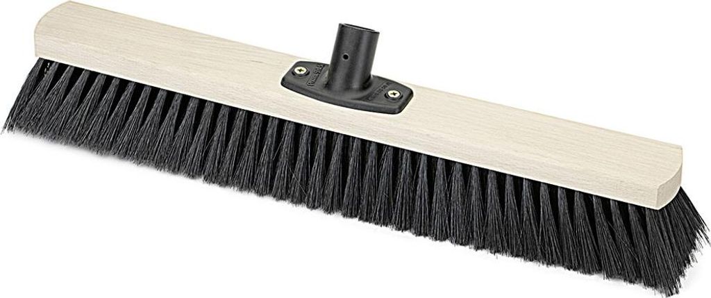 Nölle Profi Brush Power Stick Saalbesen, 50 cm, Qualitätsmischung für Stiele 24-26 mm | 1 Stück