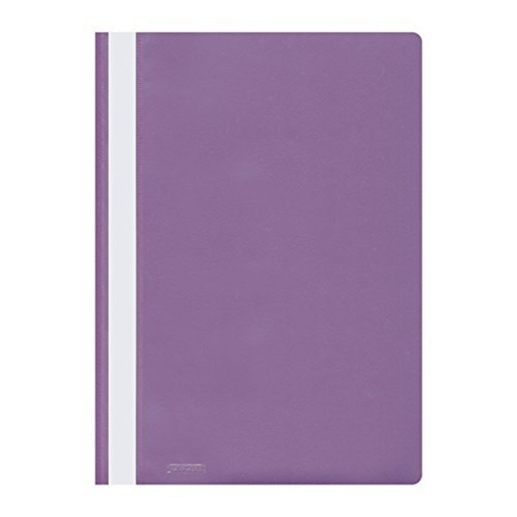 25 Schnellhefter PP Kunststoff Hefter dunkel violett Produktbild 