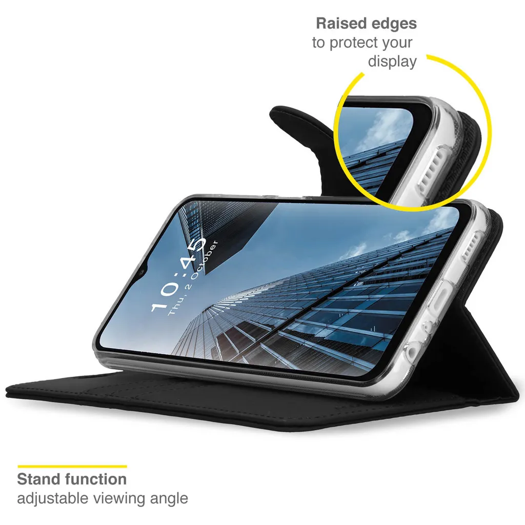Custodia a Libro Samsung Galaxy A23 5G Accezz - Sicura e Comoda Nera - 2
