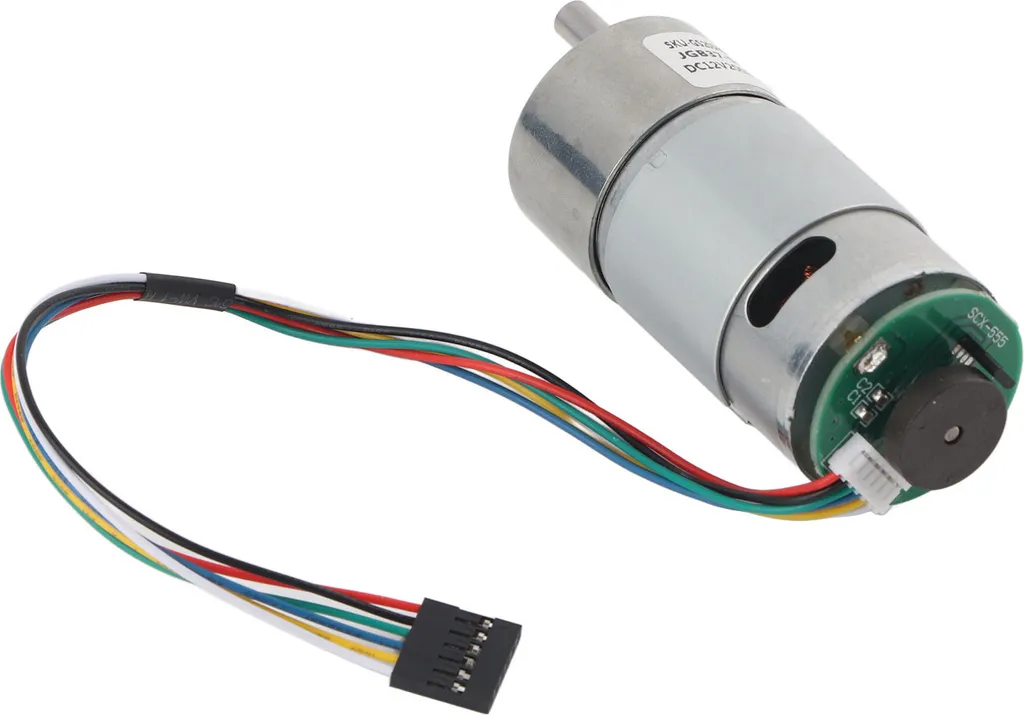 Motoriduttore a grande torsione con encoder, potenza 12/24 V, motore di riduzione della velocità (12 V, 200 giri/min.)
