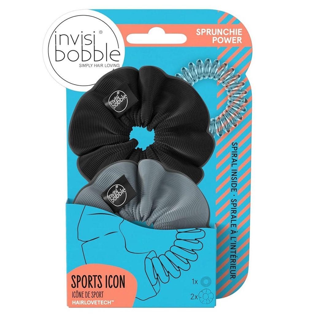 Invisibobble Sprunchie Power Xestaw gumek do włosów Been There Run That, 3 sztuki
